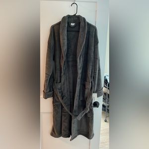 Charcoal Grey Men’s Bathrobe